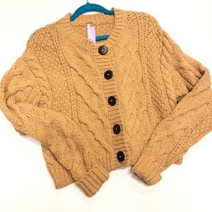 Free People Thick Knit Sweater